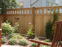 Sanibel Custom Cedar Fence