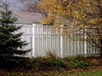 Semi Privacy Fence Spaced