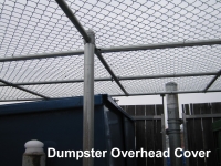 Dumpster Overhead Galvanized